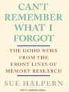 Can't Remember What I Forgot